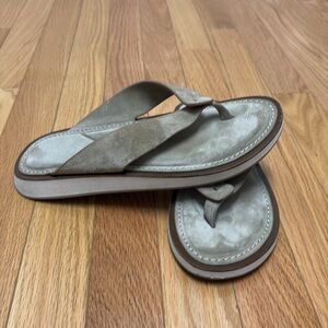 Rag & Bone Parker‎ Sandals in Light Brown Suede  - size 38